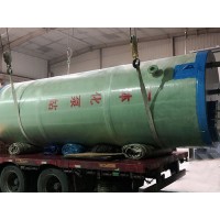 內蒙古一體化提升泵_河北妍博環保制造污水提升預制泵站