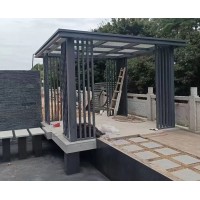 河北新中式鋁合金涼亭生產廠家，河北公園鋁合金涼亭廠家