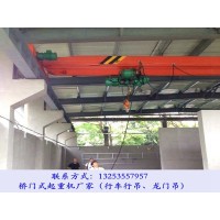 安徽亳州行車行吊廠家單梁起重機來電報價