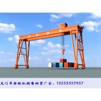湖南益陽龍門吊出租廠家40.5噸25米集裝箱門機