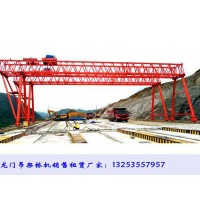 江西吉安龍門(mén)吊租賃公司安裝80噸門(mén)式起重機(jī)