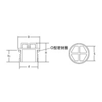 外螺紋塞_鴻仁_十字槽螺紋塞 十字塑料螺紋堵頭