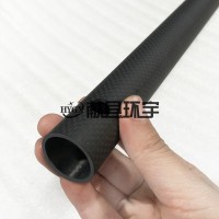 碳纖維圓管（帶孔款）高強度 易安裝 工業結構件減重優選