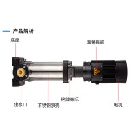 CDL/CDLF型立式不銹鋼多級離心泵，立式管道泵離心泵，上海三利全心做好泵